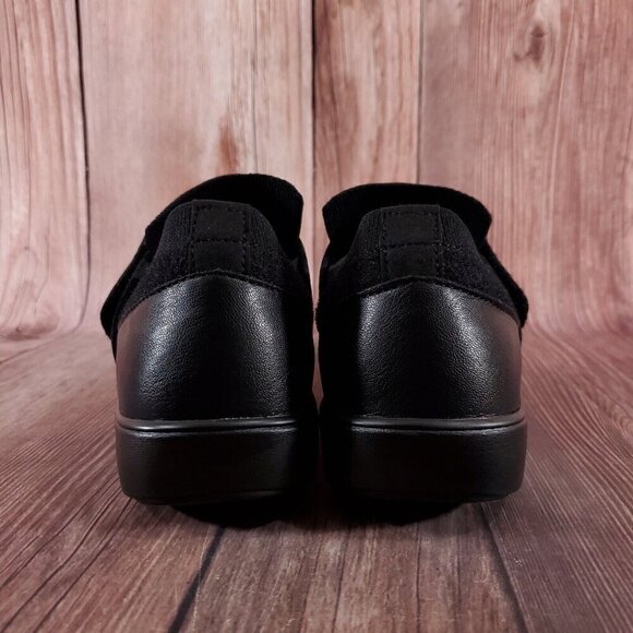 Traq by Alegria Womens Size 41 US 10.5-11 Qwik Cozy Black Slip On Walking Shoes - Picture 12 of 15